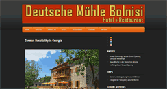 Desktop Screenshot of muehle-bolnisi.com